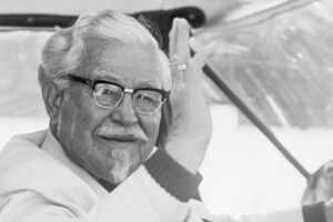 1. Harland Sanders, fundador de KFC